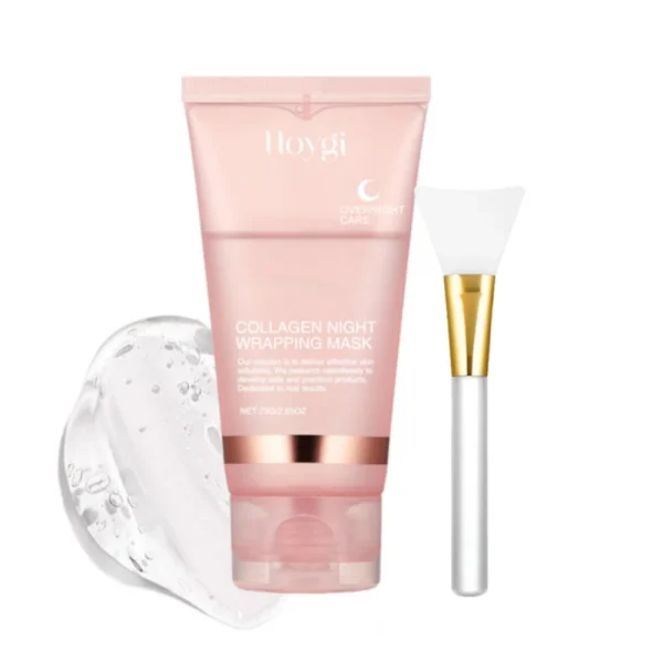 Korean Skin Care, Collagen Overnight Wrapping Peel Off Facial Mask