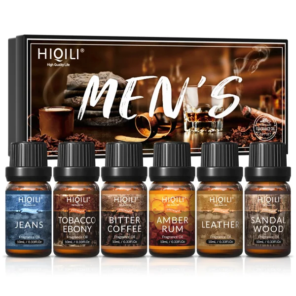 Men's Essential Oils for Aromatherapy